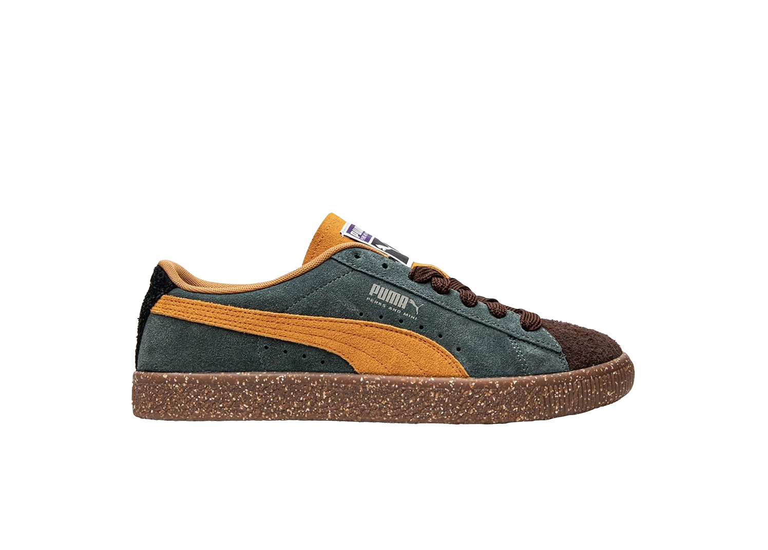 Винтажные замшевые кроссовки Pam